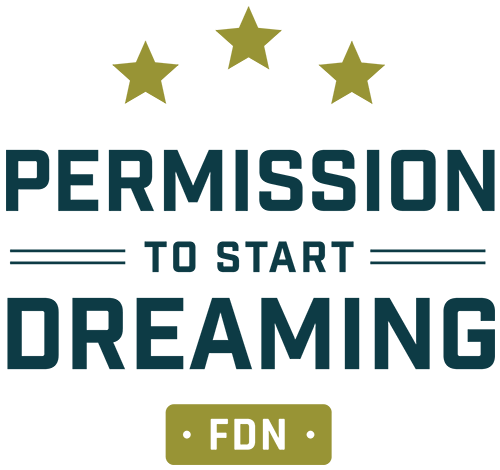 Permission to start dreaming logo